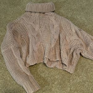 Turtle Neck Long Sleeve Sweater